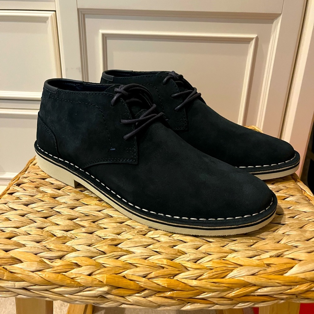 Kenneth Cole Reaction Men’s Desert Boot Sun-Rise Navy Bleu Marine Armada Size 10